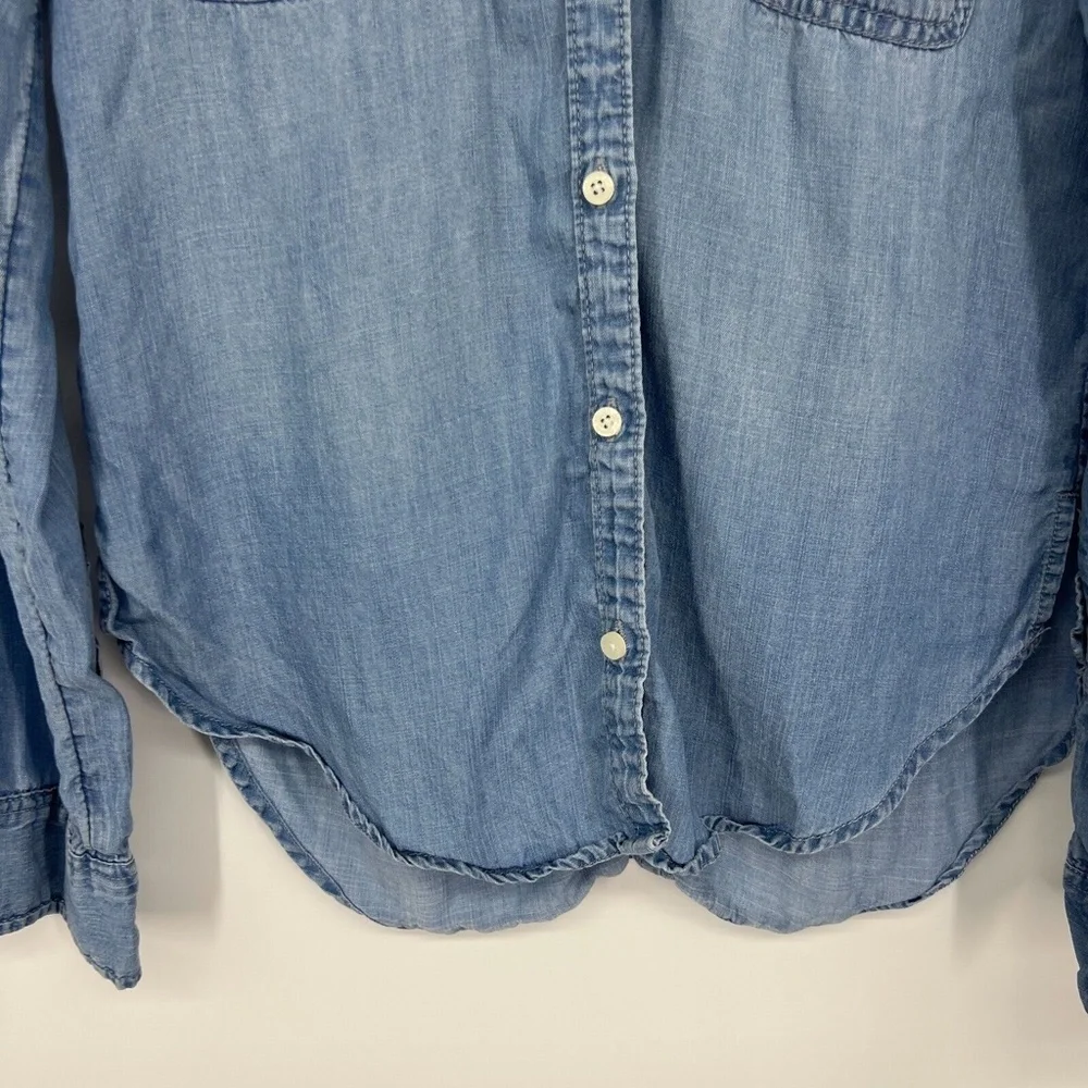 Abercrombie & Fitch Shirt Chambray Button Down Long Sleeve_5